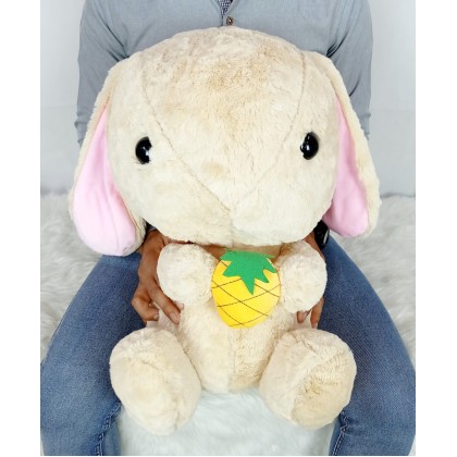{M'SIA STOCK} BUNNY LOP-EARED RABBIT SoftToys/PlushToys/KidsToys 60cm 水果垂耳兔娃娃玩具公仔60厘米 Patung Beruang