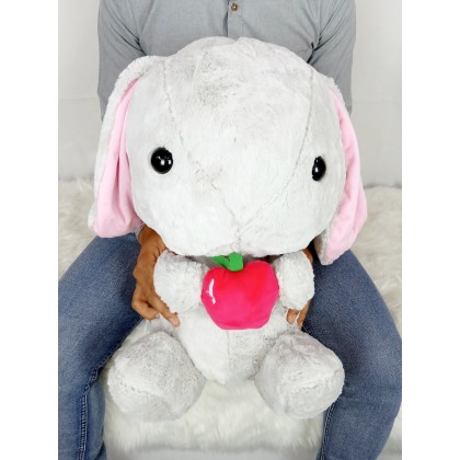 {M'SIA STOCK} BUNNY LOP-EARED RABBIT SoftToys/PlushToys/KidsToys 60cm 水果垂耳兔娃娃玩具公仔60厘米 Patung Beruang