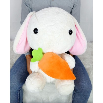 {M'SIA STOCK} BUNNY LOP-EARED RABBIT SoftToys/PlushToys/KidsToys 60cm 水果垂耳兔娃娃玩具公仔60厘米 Patung Beruang