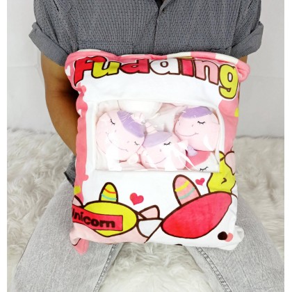 {M'SIA STOCK} SNACK SOFTTOYS/PLUSHTOYS/KIDSTOYS 50CM 零食包娃娃玩具公仔50厘米