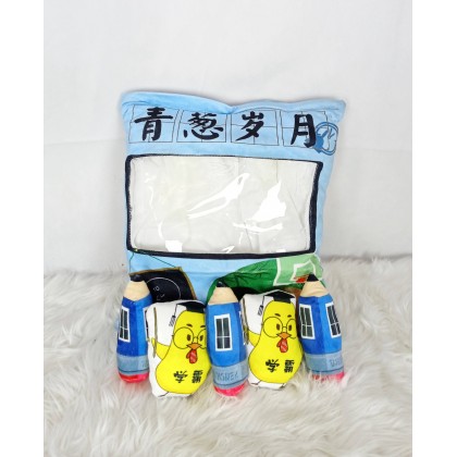{M'SIA STOCK} SNACK SOFTTOYS/PLUSHTOYS/KIDSTOYS 50CM 零食包娃娃玩具公仔50厘米