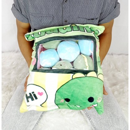 {M'SIA STOCK} SNACK SOFTTOYS/PLUSHTOYS/KIDSTOYS 50CM 零食包娃娃玩具公仔50厘米