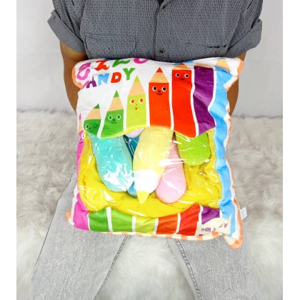 {M'SIA STOCK} SNACK SOFTTOYS/PLUSHTOYS/KIDSTOYS 50CM 零食包娃娃玩具公仔50厘米