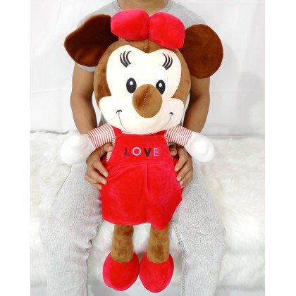 {M'SIA STOCK} DISNEY MICKEY MINNIE（STRETCH COTTON）SOFTTOYS/PLUSHTOYS/KIDSTOYS 70CM 米奇米妮（太空棉）娃娃玩具公仔70厘米 Patung Beruang