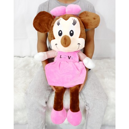 {M'SIA STOCK} DISNEY MICKEY MINNIE（STRETCH COTTON）SOFTTOYS/PLUSHTOYS/KIDSTOYS 70CM 米奇米妮（太空棉）娃娃玩具公仔70厘米 Patung Beruang