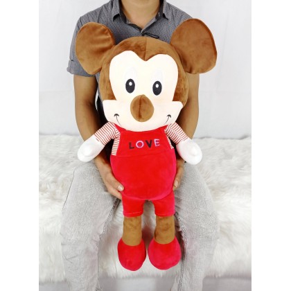 {M'SIA STOCK} DISNEY MICKEY MINNIE（STRETCH COTTON）SOFTTOYS/PLUSHTOYS/KIDSTOYS 70CM 米奇米妮（太空棉）娃娃玩具公仔70厘米 Patung Beruang