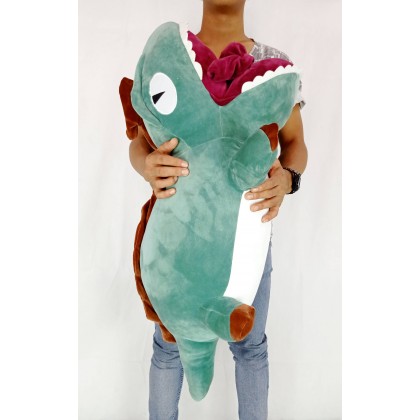 {M'SIA STOCK} DINOSAUR（STRETCH COTTON）SoftToys/PlushToys/KidsToys 90CM 恐龙太空棉娃娃玩具公仔90厘米 Patung Beraung