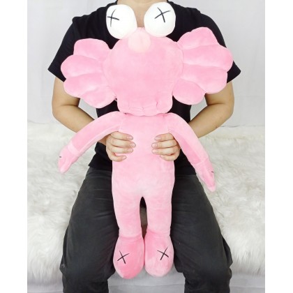 {M'SIA STOCK} KAWS（STRETCH COTTON）SOFT TOYS/PLUSH TOYS/KIDS TOYS 60CM 太空棉考斯芝麻街娃娃玩具公仔60厘米 Patung Beruang