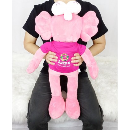 {M'SIA STOCK} KAWS（STRETCH COTTON）SOFT TOYS/PLUSH TOYS/KIDS TOYS 60CM 太空棉考斯芝麻街娃娃玩具公仔60厘米 Patung Beruang