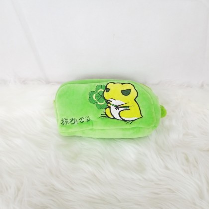 {M'SIA STOCK} Cartoon BIG ZIPPER Pencil Box SOFT TOYS/PLUSH TOYS/KIDS TOYS 7INCH 21CM 精美卡通大拉链铅笔盒娃娃玩具公仔 Patung Beruang