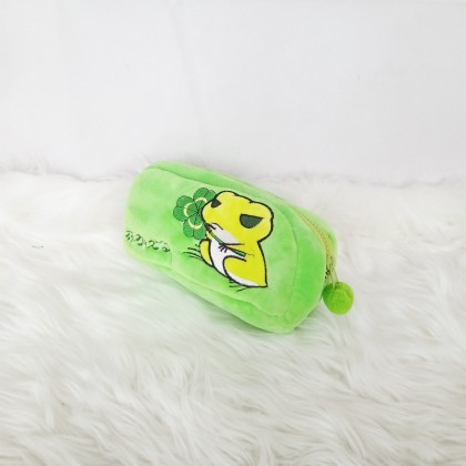 {M'SIA STOCK} Cartoon BIG ZIPPER Pencil Box SOFT TOYS/PLUSH TOYS/KIDS TOYS 7INCH 21CM 精美卡通大拉链铅笔盒娃娃玩具公仔 Patung Beruang