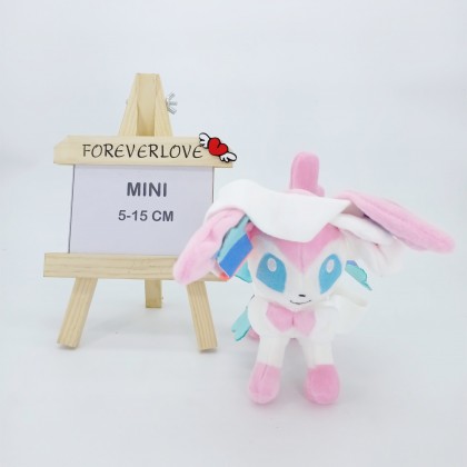 {READY STOCK} POKEMON MiniSoftToys/PlushToys/KidsToys/Key Chain 5-15cm 宝可梦迷你娃娃玩具公仔钥匙圈5厘米-15厘米 Patung Beruang