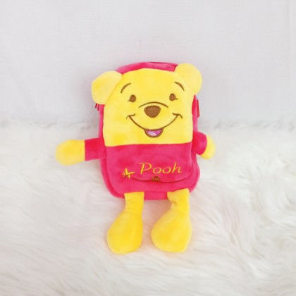 {M'SIA STOCK} PIKACHU/WINNIE BAG SOFT TOYS/PLUSH TOYS/KIDS TOYS 7INCH 21CM 皮卡丘/维尼娃娃玩具公仔 7寸 Patung Beruang
