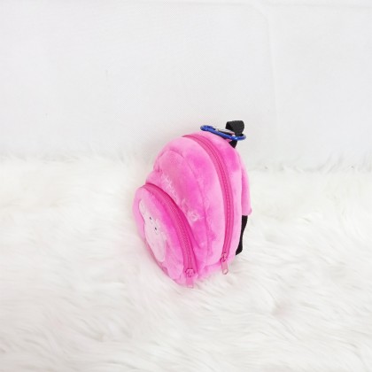 {M'SIA STOCK} CARTOON COIN PURSE BAG SOFTTOYS/PLUSHTOYS/KIDSTOYS 6INCH 18CM 卡通拉链扣包娃娃玩具公仔 6寸 Patung Beruang