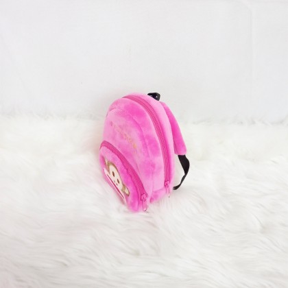 {M'SIA STOCK} CARTOON COIN PURSE BAG SOFTTOYS/PLUSHTOYS/KIDSTOYS 6INCH 18CM 卡通拉链扣包娃娃玩具公仔 6寸 Patung Beruang
