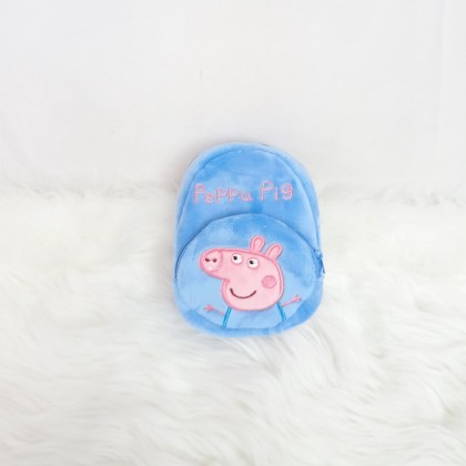 {M'SIA STOCK} CARTOON COIN PURSE BAG SOFTTOYS/PLUSHTOYS/KIDSTOYS 6INCH 18CM 卡通拉链扣包娃娃玩具公仔 6寸 Patung Beruang