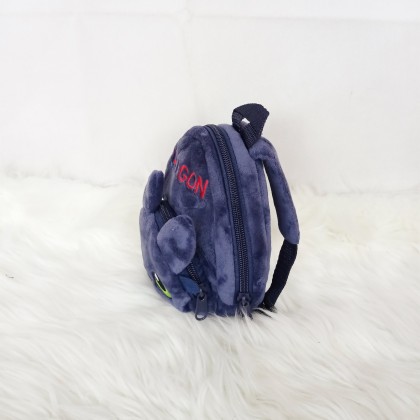 {M'SIA STOCK} CARTOON COIN PURSE BAG SOFTTOYS/PLUSHTOYS/KIDSTOYS 6INCH 18CM 卡通拉链扣包娃娃玩具公仔 6寸 Patung Beruang