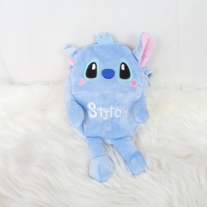 {M'SIA STOCK} CARTOON DOUBLE-LAYER ZIPPER BAG SOFTTOYS/PLUSHTOYS/KIDSTOYS 7INCH 21CM 卡通双层零钱包娃娃玩具公仔 7寸 Patung Beruang