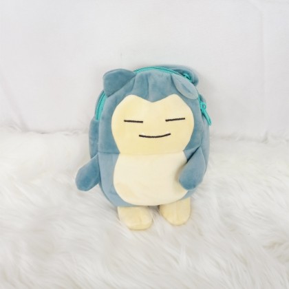 {M'SIA STOCK} CARTOON DOUBLE-LAYER ZIPPER BAG SOFTTOYS/PLUSHTOYS/KIDSTOYS 7INCH 21CM 卡通双层零钱包娃娃玩具公仔 7寸 Patung Beruang