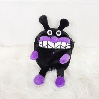 {M'SIA STOCK} CARTOON DOUBLE-LAYER ZIPPER BAG SOFTTOYS/PLUSHTOYS/KIDSTOYS 7INCH 21CM 卡通双层零钱包娃娃玩具公仔 7寸 Patung Beruang
