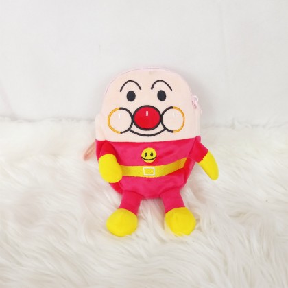 {M'SIA STOCK} CARTOON DOUBLE-LAYER ZIPPER BAG SOFTTOYS/PLUSHTOYS/KIDSTOYS 7INCH 21CM 卡通双层零钱包娃娃玩具公仔 7寸 Patung Beruang