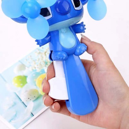 {M'SIA STOCK} Cartoon Hand Pressure Fan Manual Convenient/Windy Mini Hand Fan 便携式卡通手压风扇 Kipas Tangan