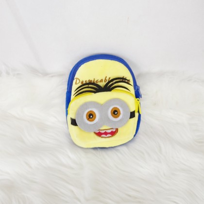 {M'SIA STOCK} CARTOON COIN PURSE SOFTTOYS/PLUSHTOYS/KIDSTOYS 7INCH 21CM 卡通零钱包娃娃玩具公仔 7寸 Anak Patung