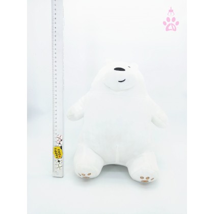 WE BARE BEAR SOFTTOYS/PLUSHTOYS/KIDSTOYS/DOLL 25-35CM 咱们裸熊/坐三只熊娃娃玩具公仔25厘米-35厘米