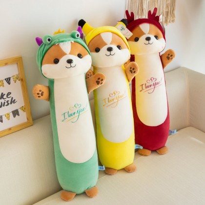 {M'SIA STOCK} DRESSING SQUIRREL SOFTTOYS/PLUSHTOYS/KIDSTOYS/DOLL 90CM彩色穿衣松鼠娃娃玩具公仔90厘米 Anak Patung