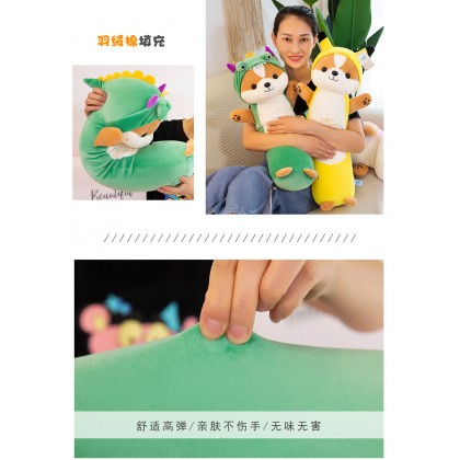 {M'SIA STOCK} DRESSING SQUIRREL SOFTTOYS/PLUSHTOYS/KIDSTOYS/DOLL 90CM彩色穿衣松鼠娃娃玩具公仔90厘米 Anak Patung