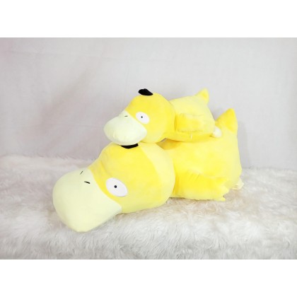PSYDUCK （STRETCH COTTON） SOFTTOYS/PLUSHTOYS/KIDSTOYS/DOLL 80CM 趴姿可达鸭（太空棉）娃娃玩具公仔80厘米
