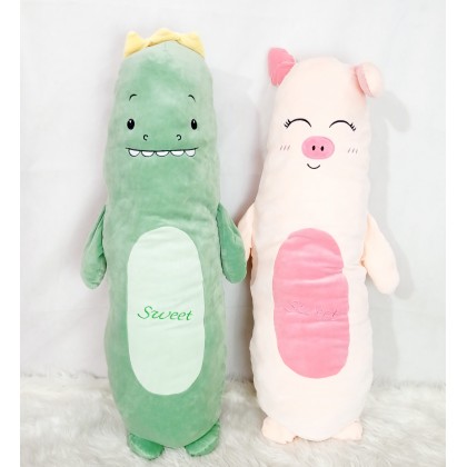 {M'SIA STOCK} PIG/DINOSAUR(STRETCH COTTON)Long Pillow SOFTTOYS/PLUSHTOYS/KIDSTOYS 120CM 猪/恐龙太空棉娃娃玩具公仔120厘米 Anak Patung {M'SIA STOCK} PIG/DINOSAUR(STRETCH COTTON)Long Pillow SOFTTOYS/PLUSHTOYS/KIDSTOYS 120CM 猪/恐龙太空棉娃娃玩具公仔120厘米 Anak Patung
