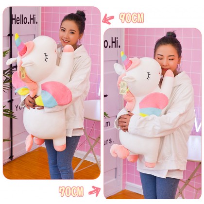 {READY STOCK} Unicorn(Stretch Cotton)SoftToys/PlushToys/KidsToys 120cm 趴姿太空棉独角马娃娃玩具公仔120厘米 Patung Beruang {READY STOCK} Unicorn(Stretch Cotton)SoftToys/PlushToys/KidsToys 120cm 趴姿太空棉独角马娃娃玩具公仔120厘米 Patung Beruang