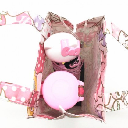 {READY STOCK} Cartoon Waterproof Handy Bottle/Umbrella Reuseable Storage Bag/Tote Pouch （LARGE）大号卡通防水水壶手提袋