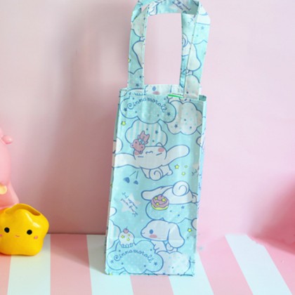 {READY STOCK} Cartoon Waterproof Handy Bottle/Umbrella Reuseable Storage Bag/Tote Pouch （LARGE）大号卡通防水水壶手提袋