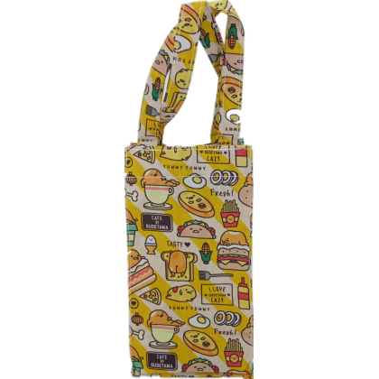 {READY STOCK} Cartoon Waterproof Handy Bottle/Umbrella Reuseable Storage Bag/Tote Pouch （LARGE）大号卡通防水水壶手提袋