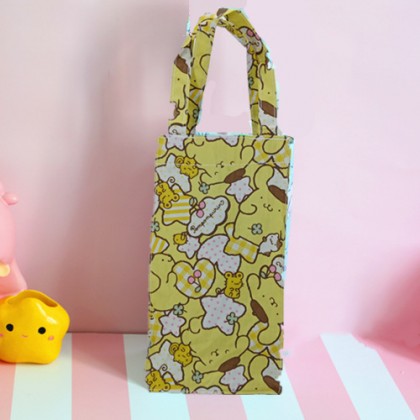 {READY STOCK} Cartoon Waterproof Handy Bottle/Umbrella Reuseable Storage Bag/Tote Pouch （LARGE）大号卡通防水水壶手提袋