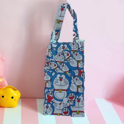 {READY STOCK} Cartoon Waterproof Handy Bottle/Umbrella Reuseable Storage Bag/Tote Pouch （LARGE）大号卡通防水水壶手提袋