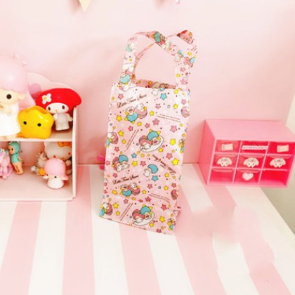 {READY STOCK} Cartoon Waterproof Handy Bottle/Umbrella Reuseable Storage Bag/Tote Pouch （SMALL）小号卡通防水水壶手提袋