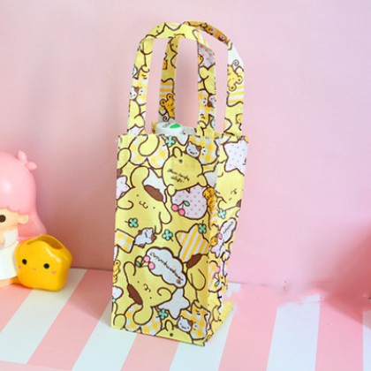 {READY STOCK} Cartoon Waterproof Handy Bottle/Umbrella Reuseable Storage Bag/Tote Pouch （SMALL）小号卡通防水水壶手提袋