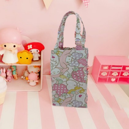{READY STOCK} Cartoon Waterproof Handy Bottle/Umbrella Reuseable Storage Bag/Tote Pouch （SMALL）小号卡通防水水壶手提袋