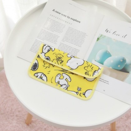 {M'SIA STOCK} Cartoon Portable Mask Bag/Receipt Storage Bag 便携口罩包/收据卡通翻盖防尘口罩收纳包 Beg Simpanan