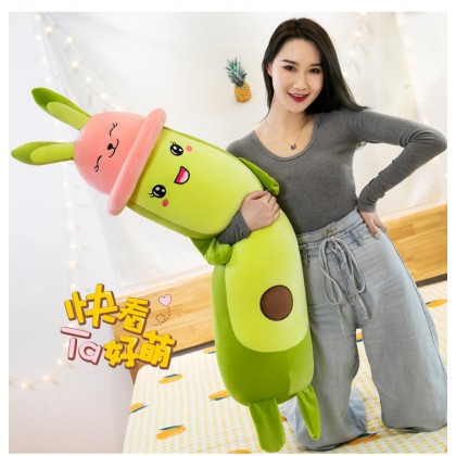 {M'SIA STOCK} AVOCADO(Stretch Cotton)Long Pillow SOFTTOYS/PLUSHTOYS/KIDSTOYS/DOLL 90CM 兔子/木眼牛油果娃娃玩具公仔90厘米 Anak Patung {M'SIA STOCK} AVOCADO(Stretch Cotton)Long Pillow SOFTTOYS/PLUSHTOYS/KIDSTOYS/DOLL 90CM 兔子/木眼牛油果娃娃玩具公仔90厘米 Anak Patung