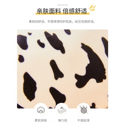 {M'SIA STOCK} DAIRY COW（STRETCH COTTON）Long Pillow SOFTTOYS/PLUSHTOYS/KIDSTOYS/DOLL 120CM 乳牛太空棉娃娃玩具公仔120厘米 Anak Patung