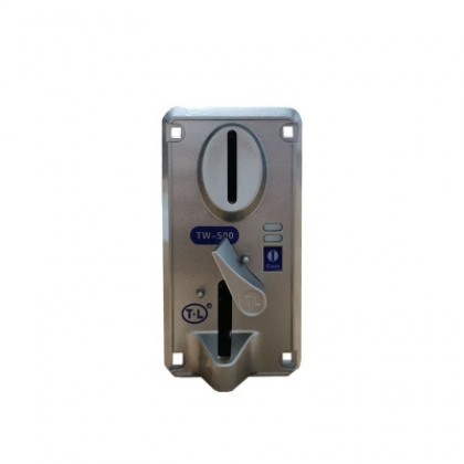 TW 500 Strong Anti-Counterfeit Digital Coin Acceptor For Machine 游戏机数码投币器TW-500通利防假币带孔投币器