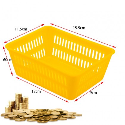 Accessories Crane Machine Claw Machine Token Basket 娃娃机配件硬币蓝