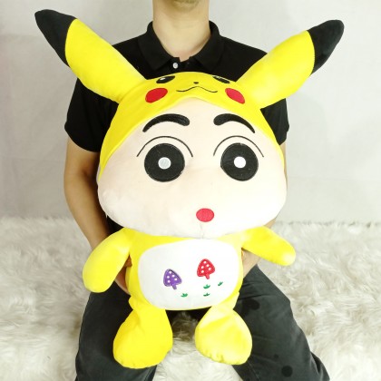 Pikachu ShinChan SOFTTOYS/PLUSHTOYS/KIDSTOYS 50CM 皮卡丘小新娃娃玩具公仔50厘米