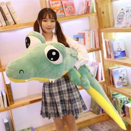 Crocodiles（Stretch Cotton）SOFTTOYS/PLUSHTOYS/KIDSTOYS/DOLL 90CM 太空棉长吻鳄鱼娃娃玩具公仔90厘米
