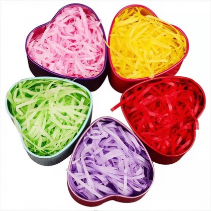 {READY STOCK} 100 Gram Gift Pack Colourful Shredded Paper/Lafite Paper 拉菲草礼物填充物 Cebisan Kertas Hiasan Hantaran