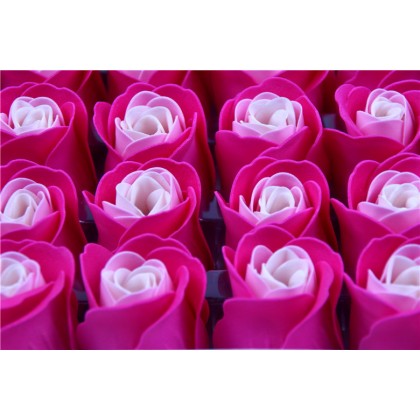 {READY STOCK} 1 Pcs Fragrance Three Layer Soap Flower Without Base Wedding/Valentine Days Gift 玫瑰香皂花Bunga Wangi